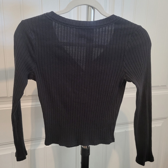 TIMING L/S Ribbed Top Size M - Picture 2 of 4